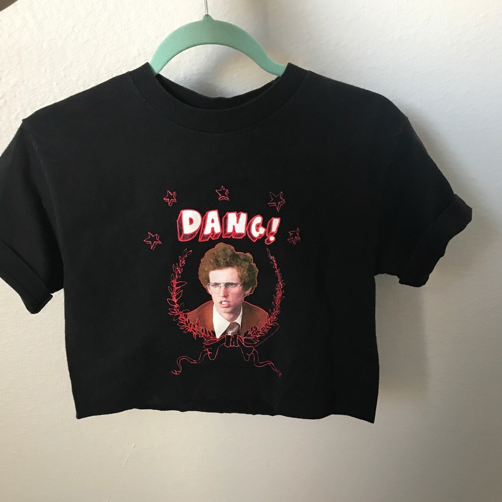 Cropped tee shirt